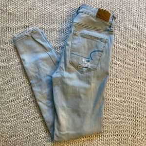 American Eagle Distressed Skinny Jeans